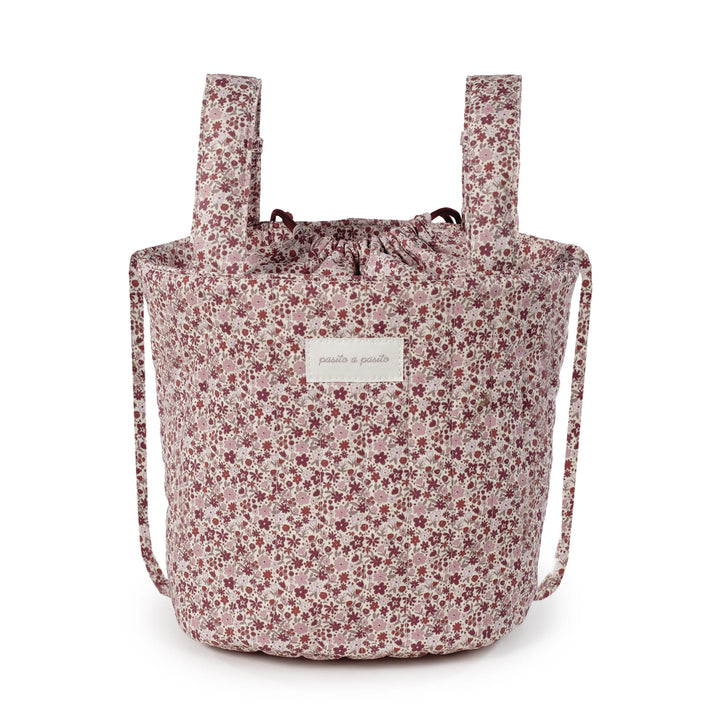 **PRE ORDER** Luiertas - Bucket Cherry Flower | Pasito a Pasito