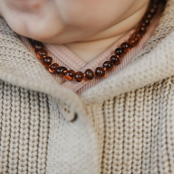 Bernsteinkette 32cm | Baby/Kleinkind