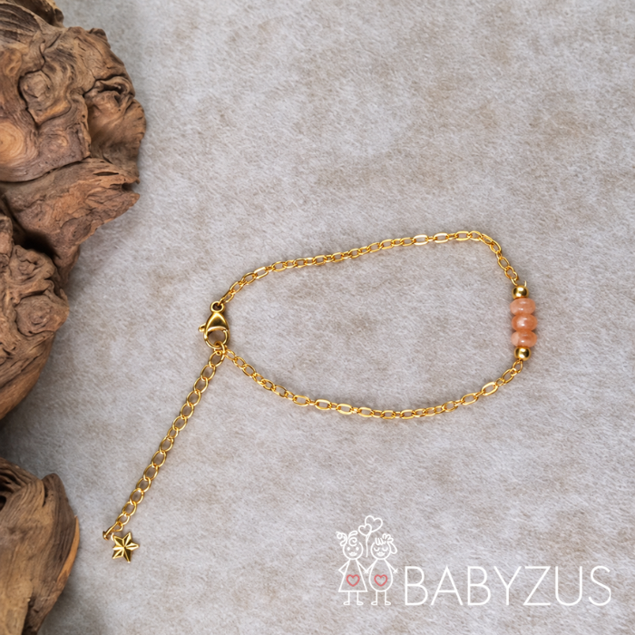 Pulsera de piedra lunar | Energía femenina | Deseo de embarazo