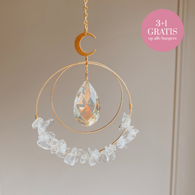 bergkristal hanger
