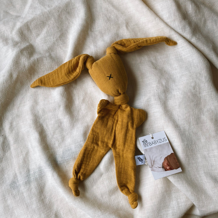 Kuscheltuch | Ockergelb